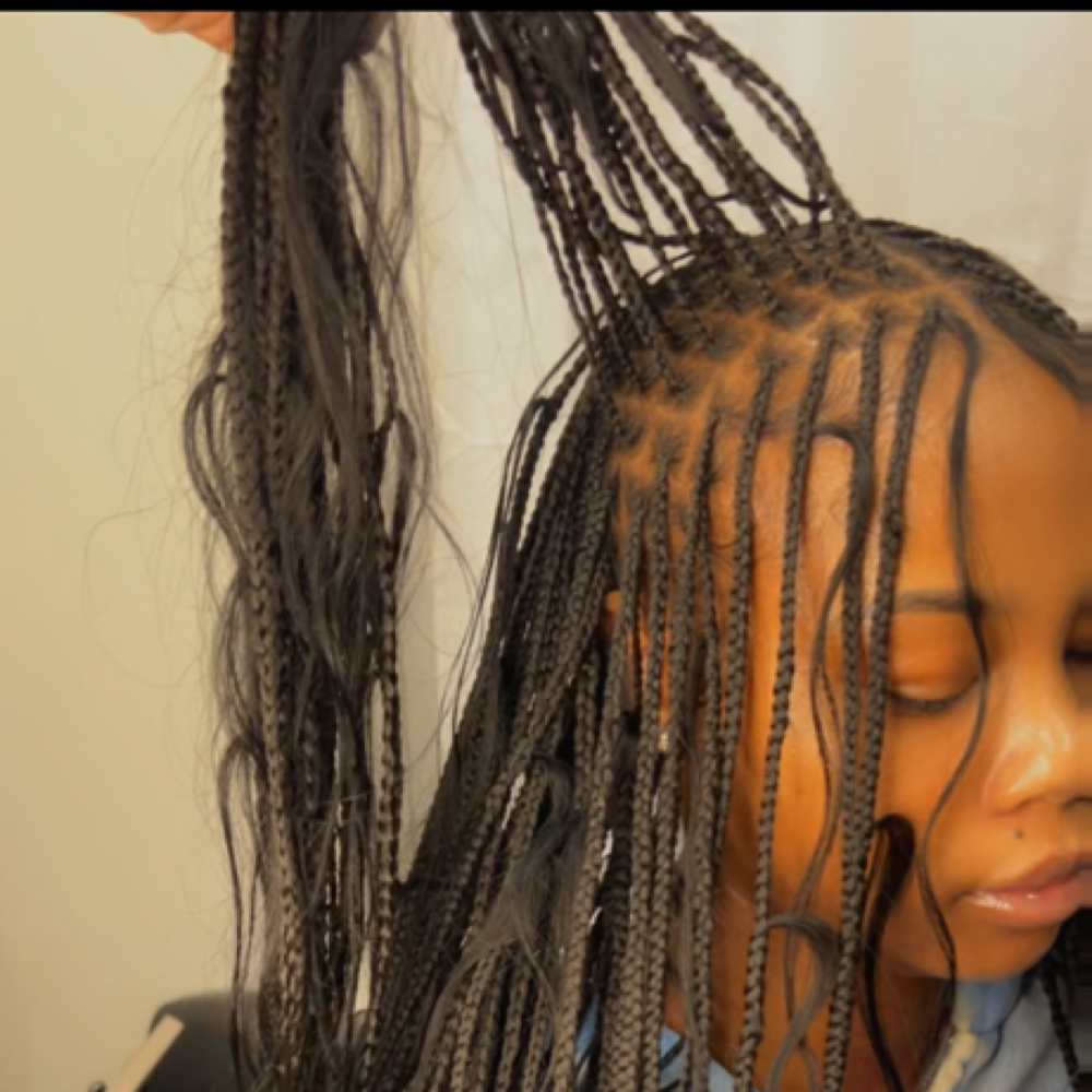 XXS Knotless Braids at Ladybbraids in Vallejo, CA