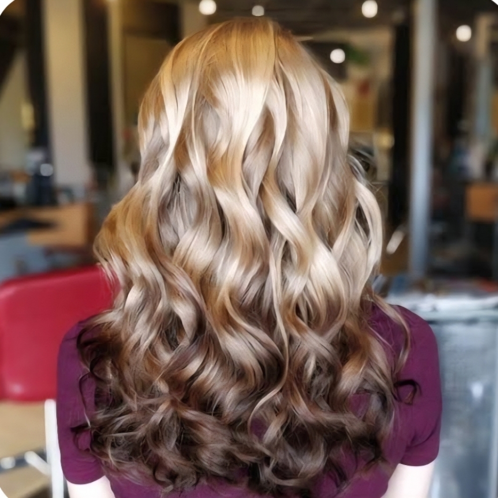 Reverse Balayage at Blended Edge Salon in Great Falls, MT