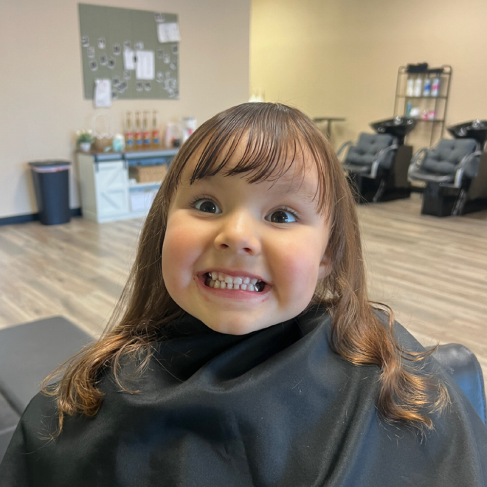 Kids Cut 6 & Under at INVU Beauty Salon in Modesto, CA