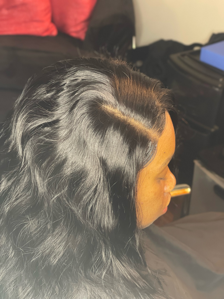 Sew In (Lace closure) at Crowned in Anderson, SC