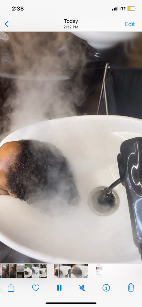 Deep Conditiong Steam Treatment