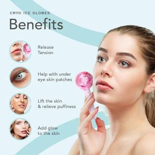 Ice globes at Skin Marvelous in Wilmington, DE