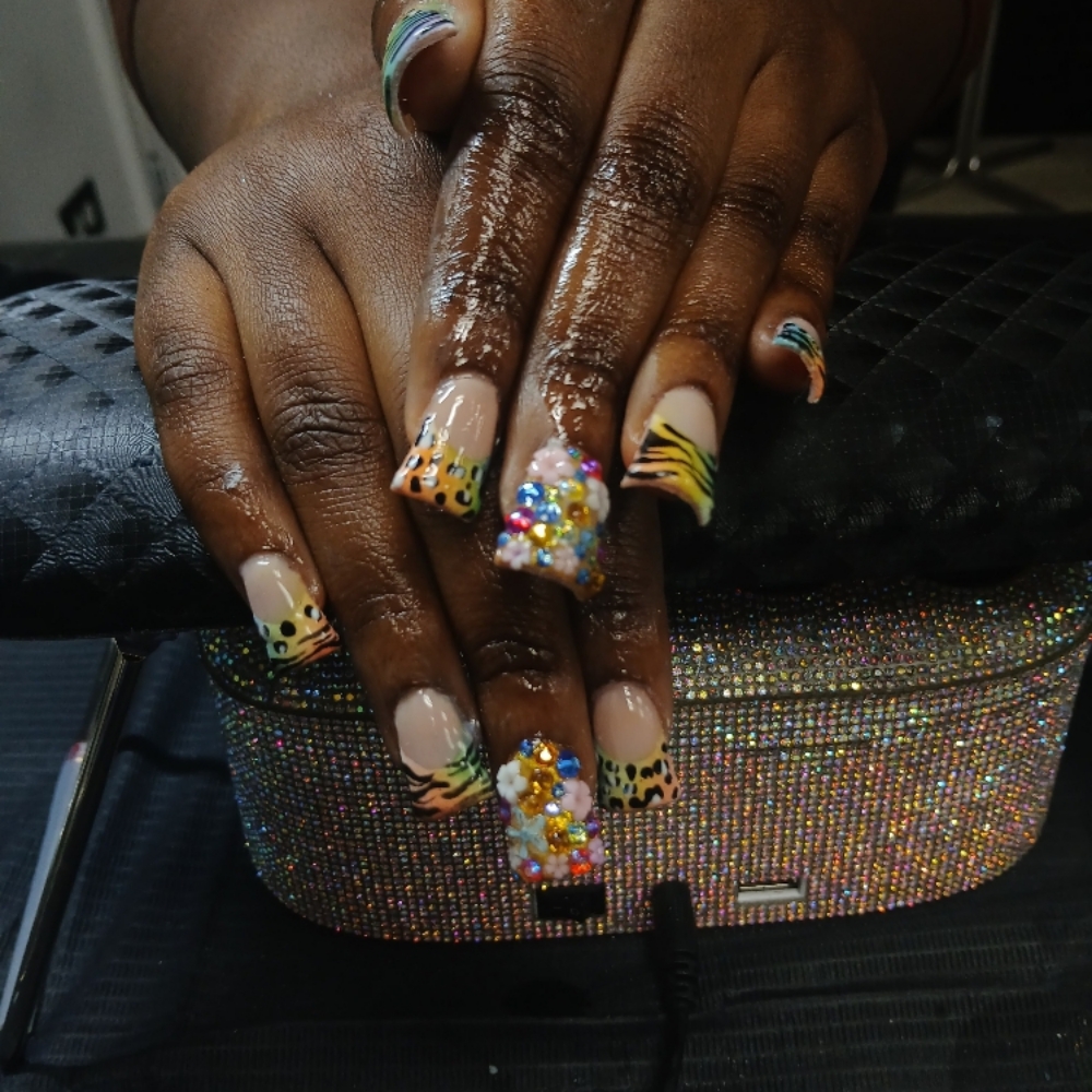 Freestyle at Nailzby_yanna in Joliet, IL