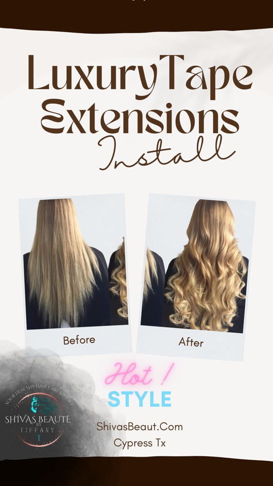 Invisible Beaded Row Extension