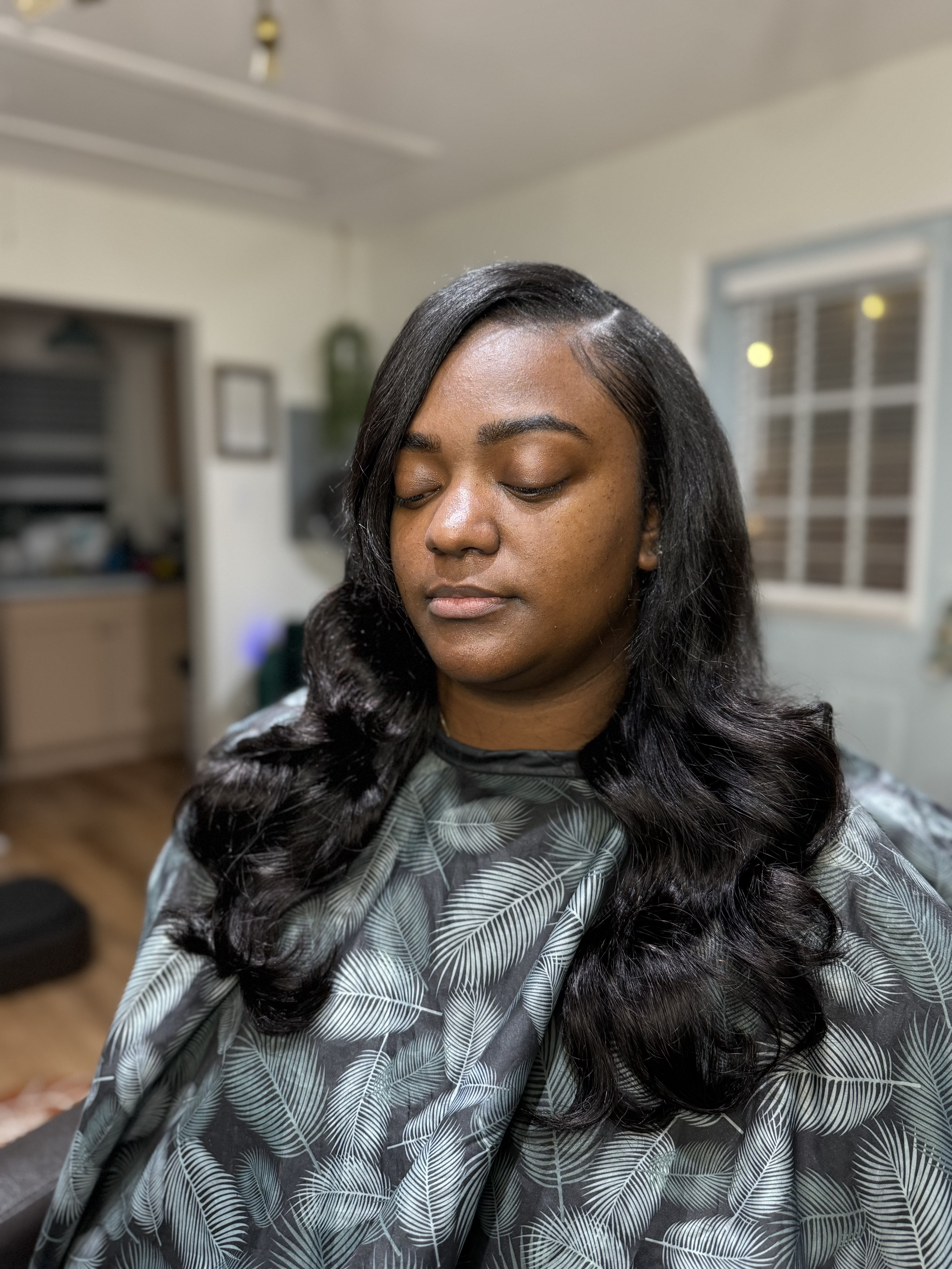 Natural Quick Weave at Belle Âme Beauty in New Orleans, LA
