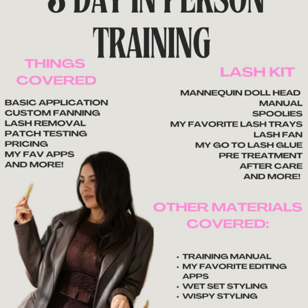 3 Day Lash Course at Lushful Lash X Steph in Chino Hills, CA