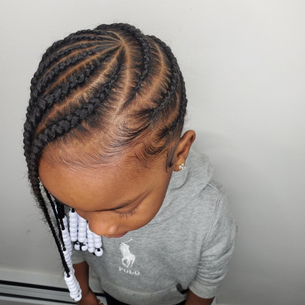 Kids Cornrow- Natural Hair