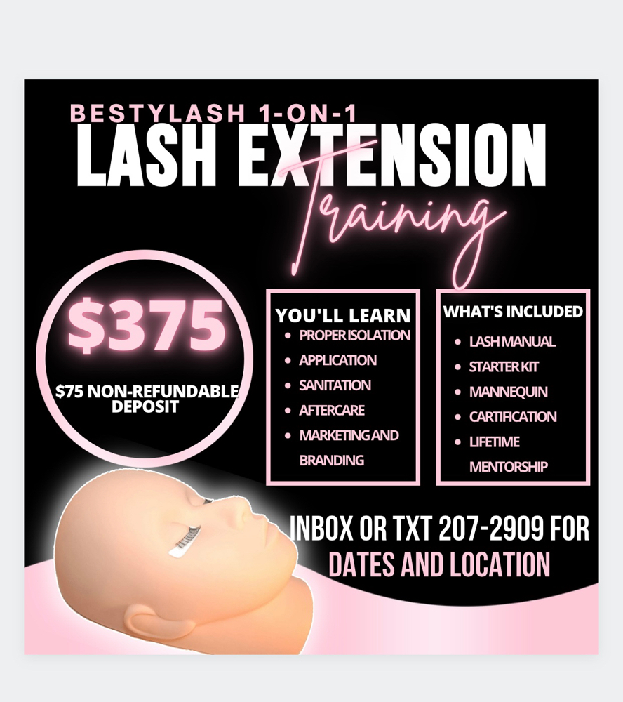 🔥Lash Extention Training