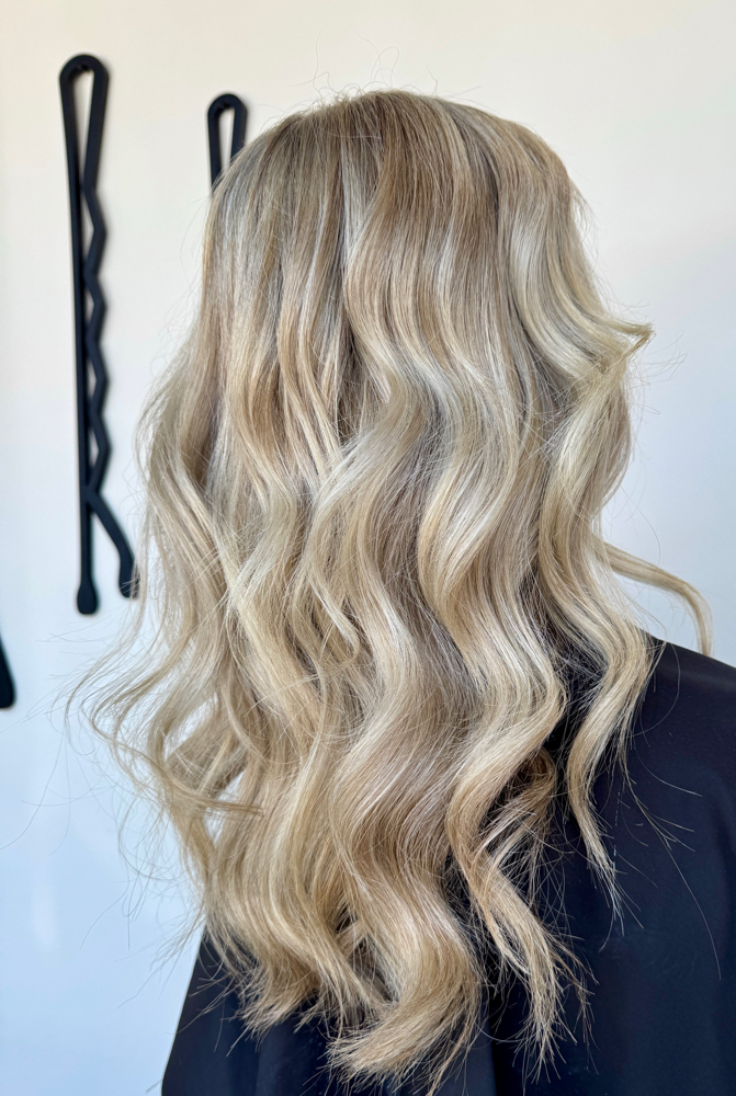 Full Blonding Session at Skylar Hoke in Welsh, LA