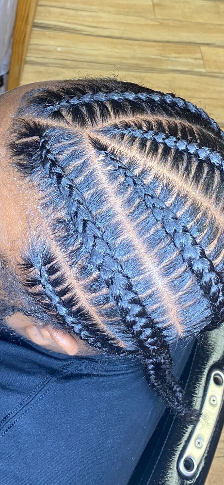 5-7 Feed In Braids