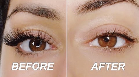 Eyelash Extension Removal