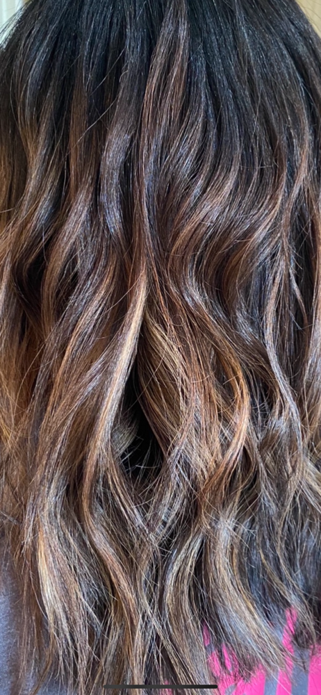 Half Head Highlight/Balayage