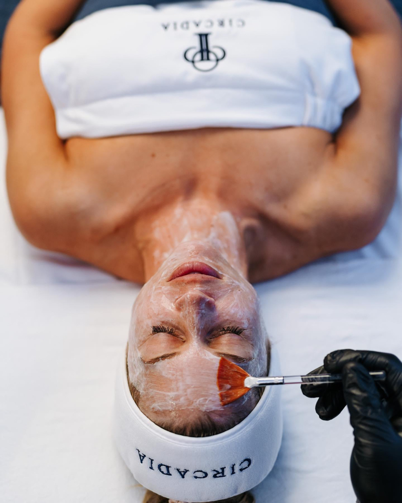 Oxygen facial