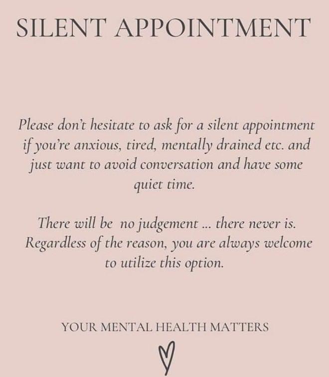 **Silent Appointment Option**