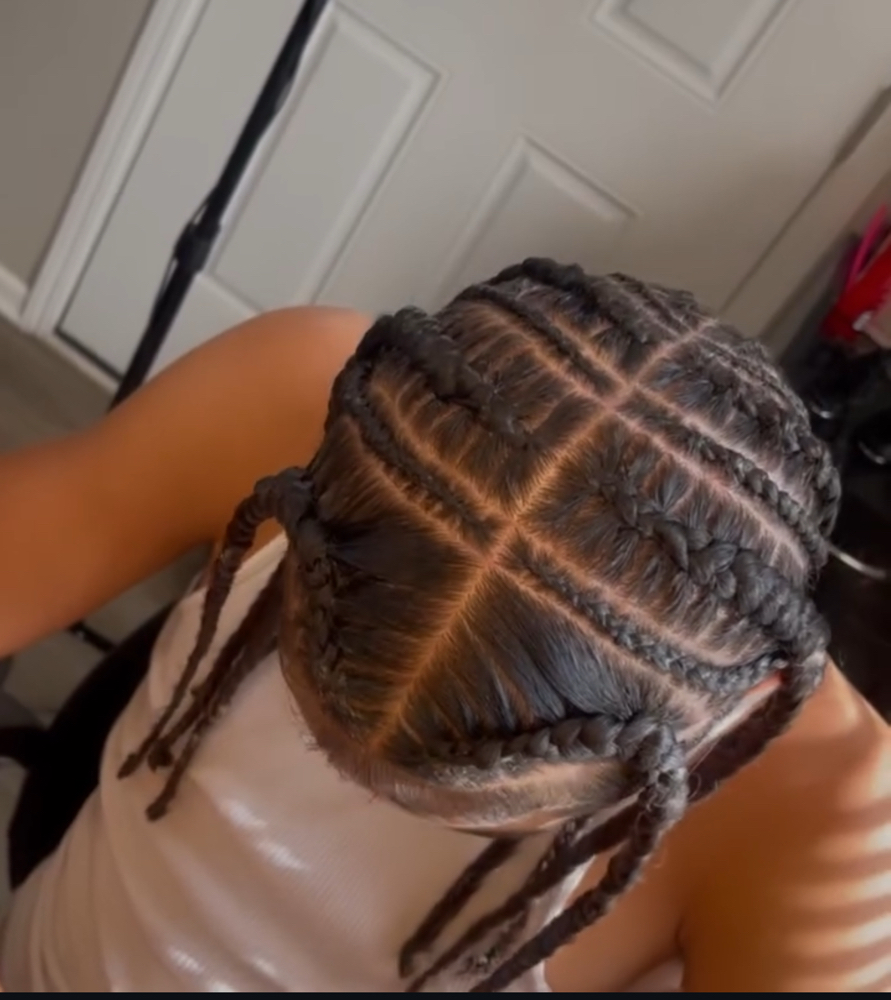 7 Stitch Braids at TheHairAllure in Indianapolis, IN