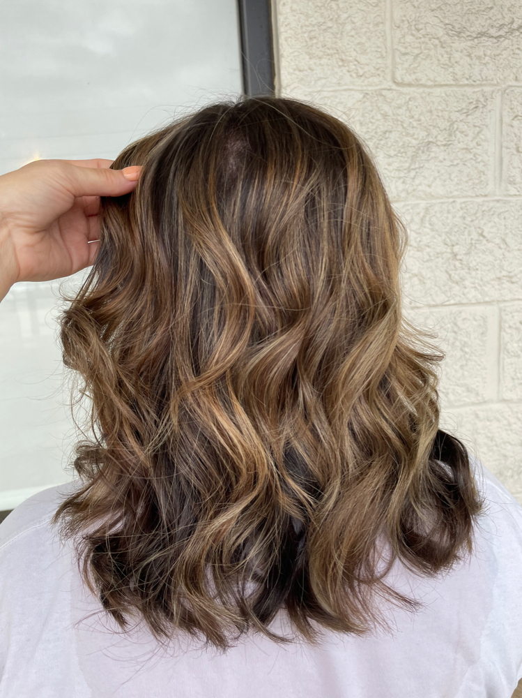 Partial Highlight With Blowout