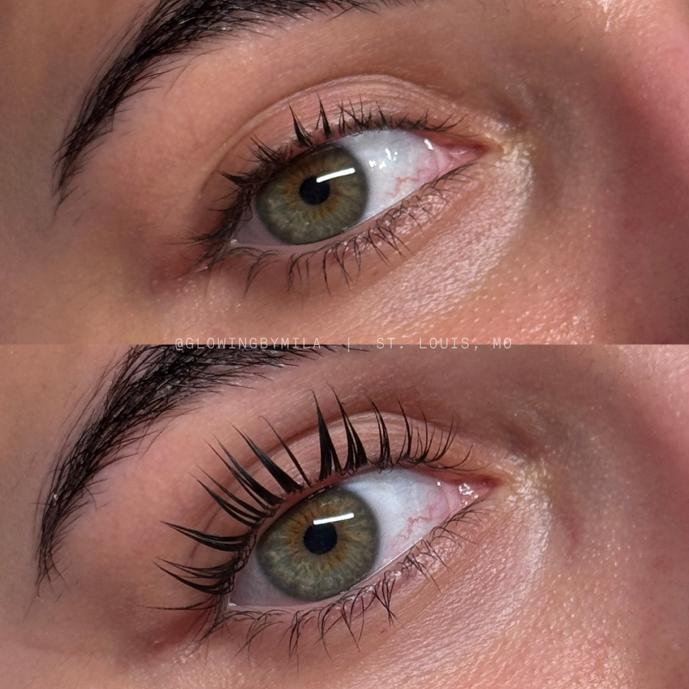 Korean Lash Lift and Tint at Glowing By Mila in Chesterfield, MO