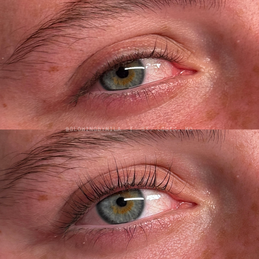 Korean Lash Lift and Tint at Glowing By Mila in Chesterfield, MO