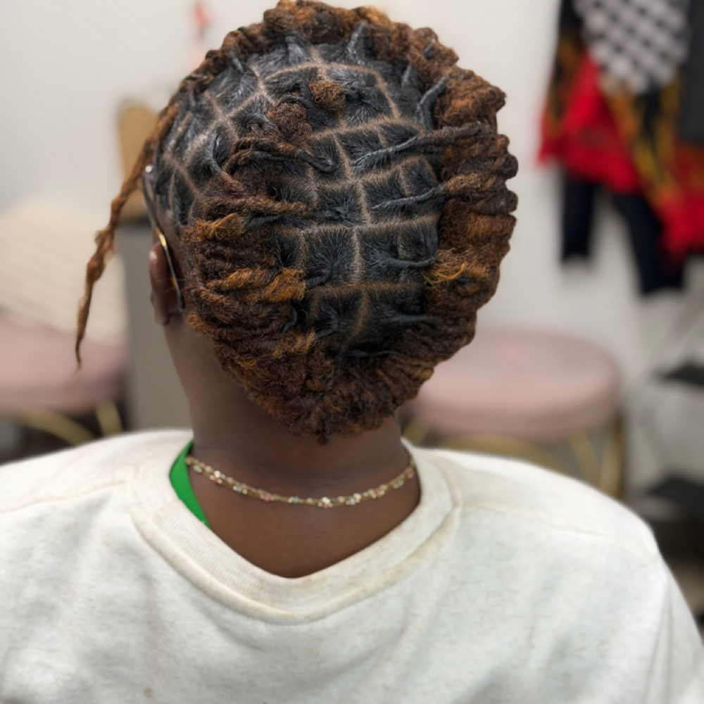 Basic Loc Style at Xio Hair & Beauty Bar in Rosedale, MD