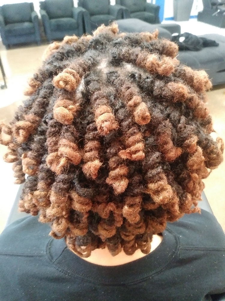 Perm-rod Curls