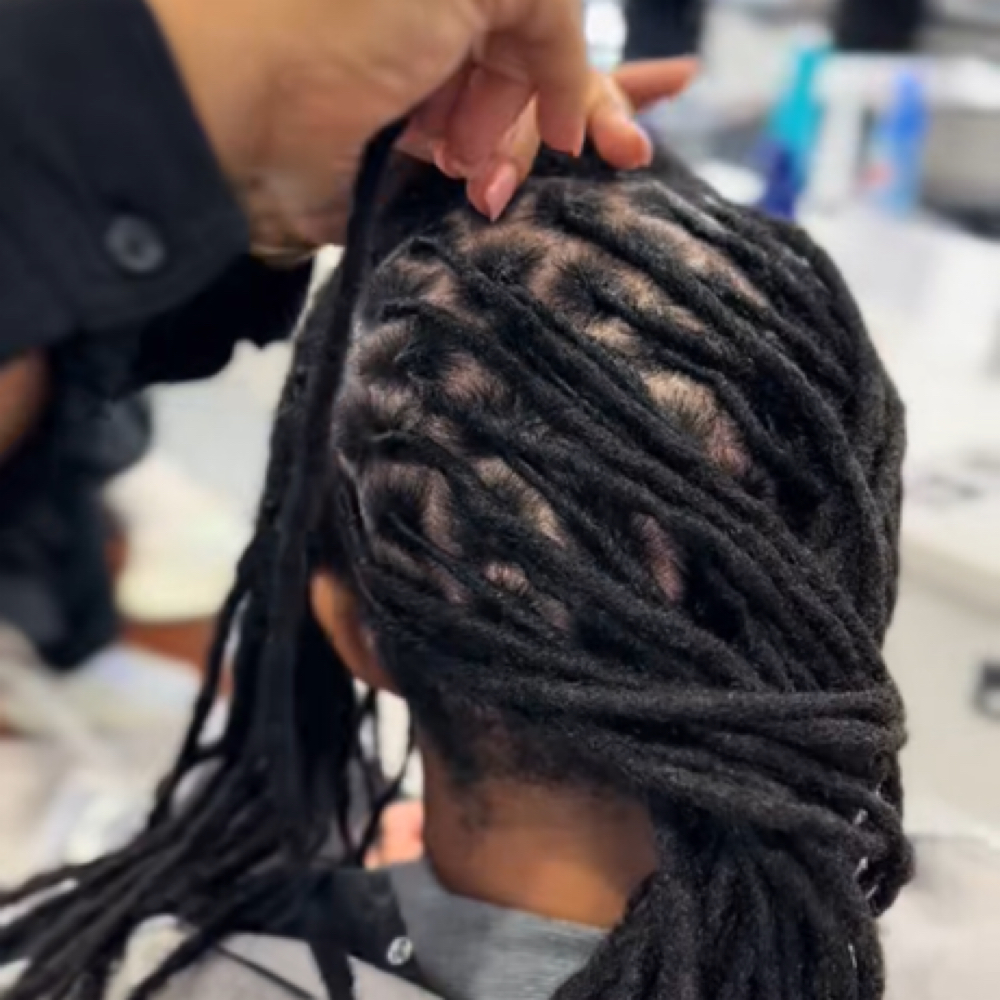 Loc Re-Twist at CNB hair by Britney in Granada Hills, CA