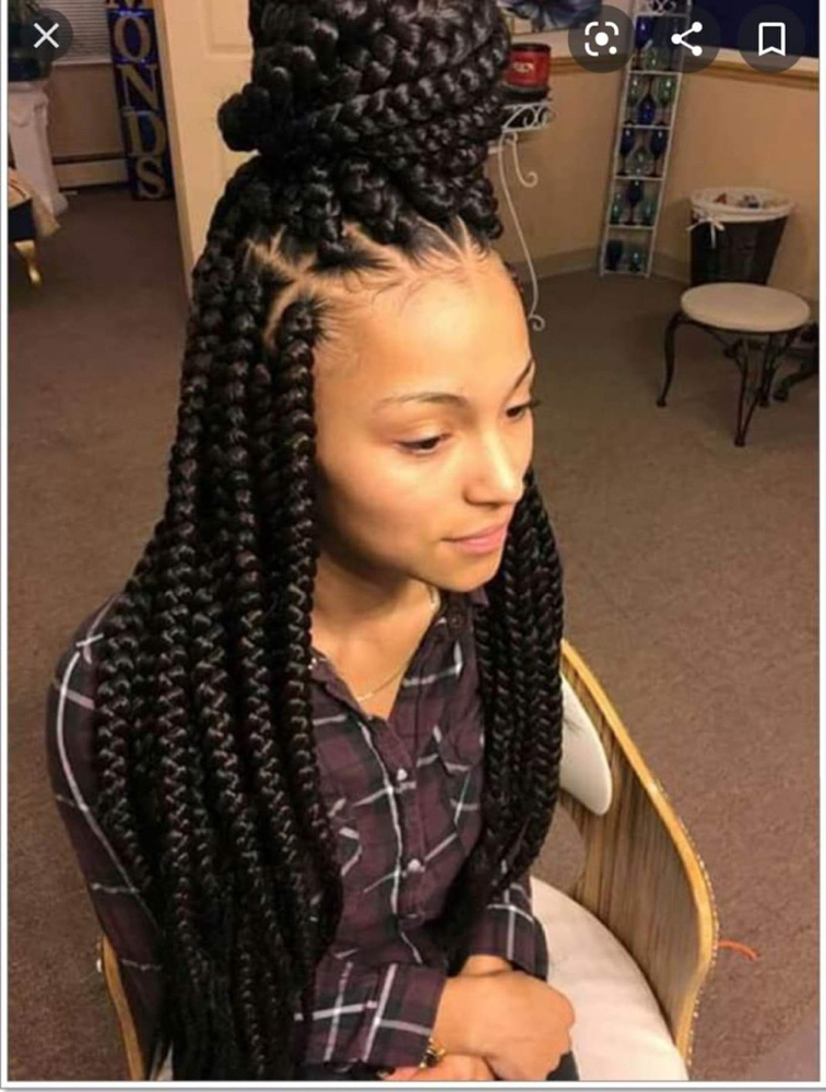 Large Box Braids