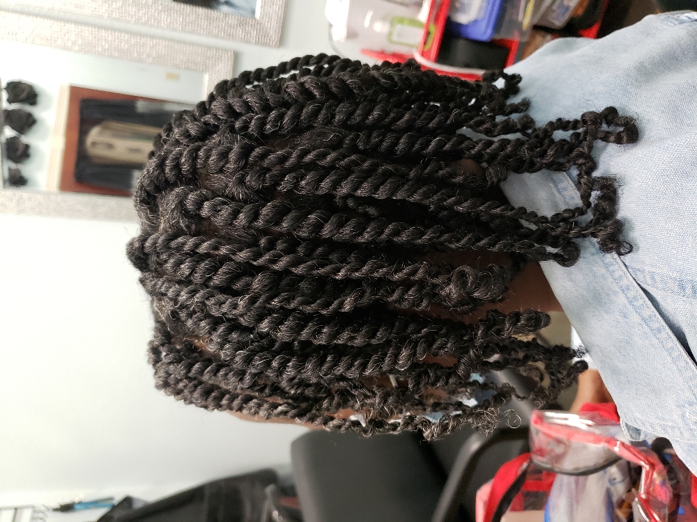 Twist Out/2 Strand /Flat Twists