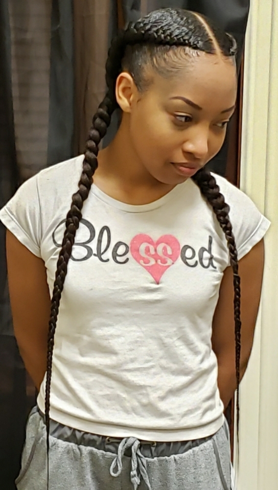 2 Feed-In Braids