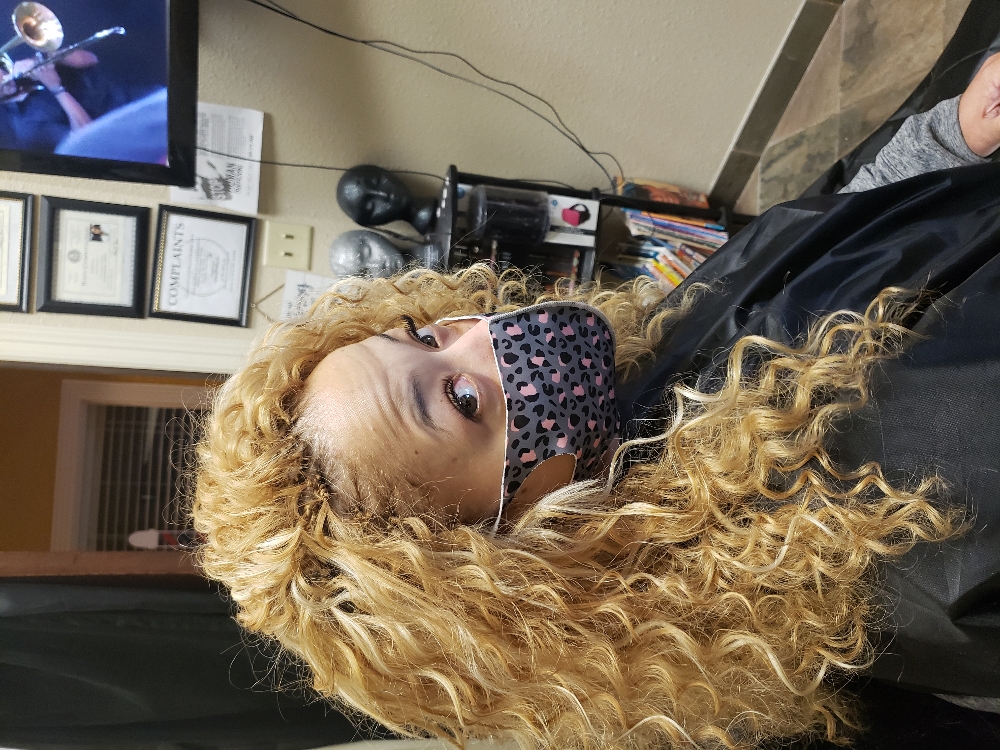 Crochet Braids with loose hair