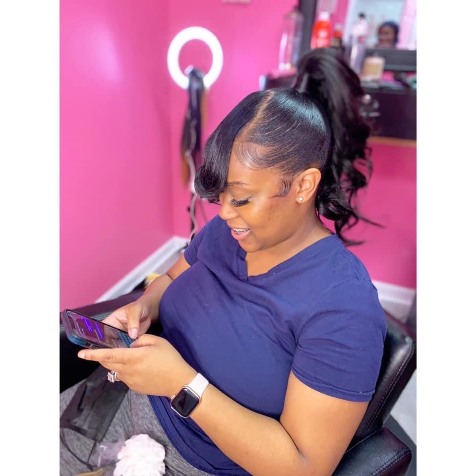 Ponytail W/  Bang at DEMOSHAY STYLES 💅🏾 in Memphis, TN