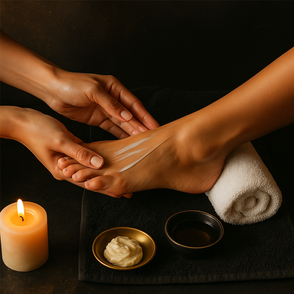 Foot Treatment Enhancement at Renewal Studio in Grand Rapids, MI