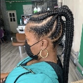 Feed In Braids, Hair +shampooing