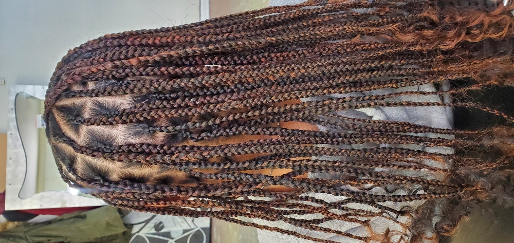 Knotless Box Braids