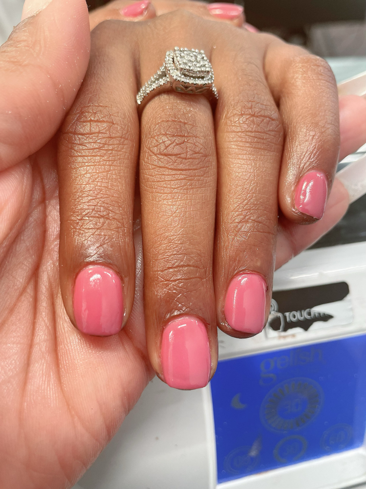 Gel Manicure - One color (No Art)