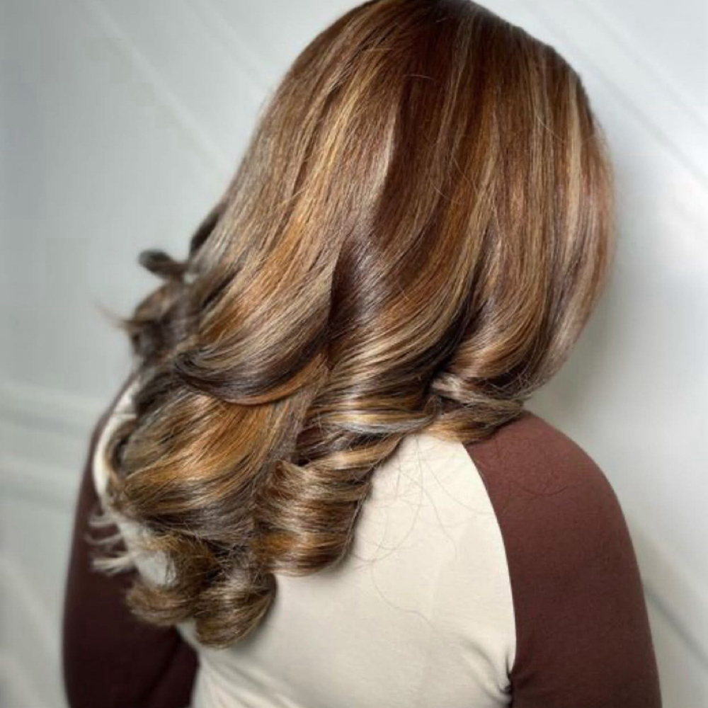 Balayage Full Highlight at Life of Grace salon in Dayton, OH