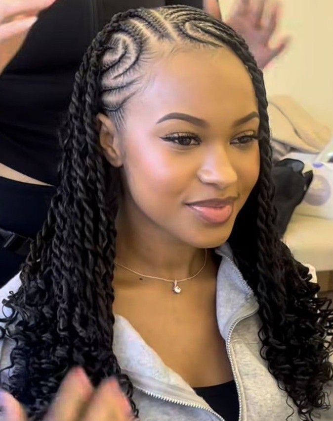 Fulani Front w Two Strand (ext) at Eight28 Hair in Auburn, AL