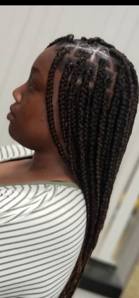 Medium Box Braids