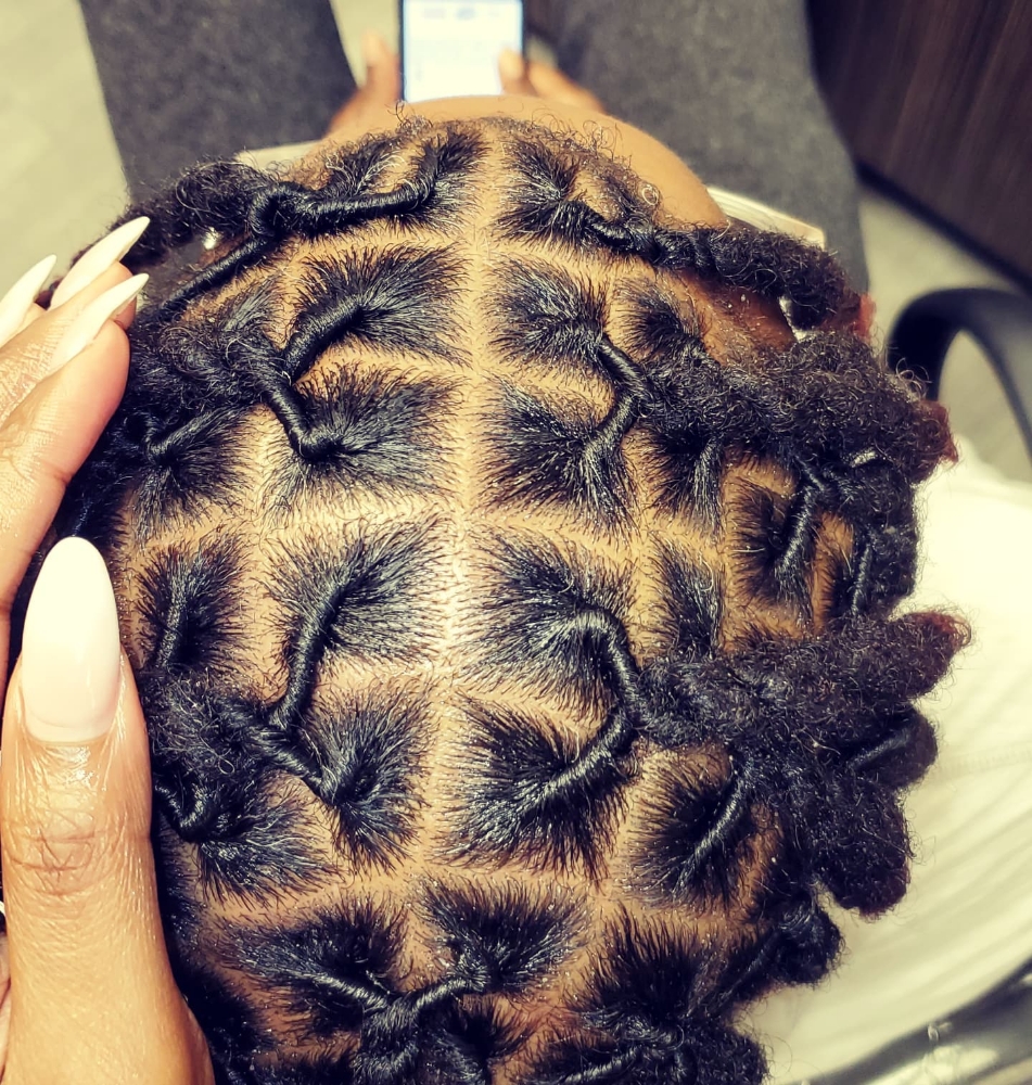 Loc Rope Style ( Vegan Shampoo Trea at Josephine's Girls Hair Studio💜🦋 in Houston, TX