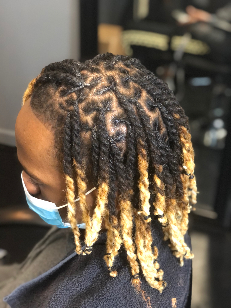 2 Strand Twist at Satin Locs in Georgia, GA