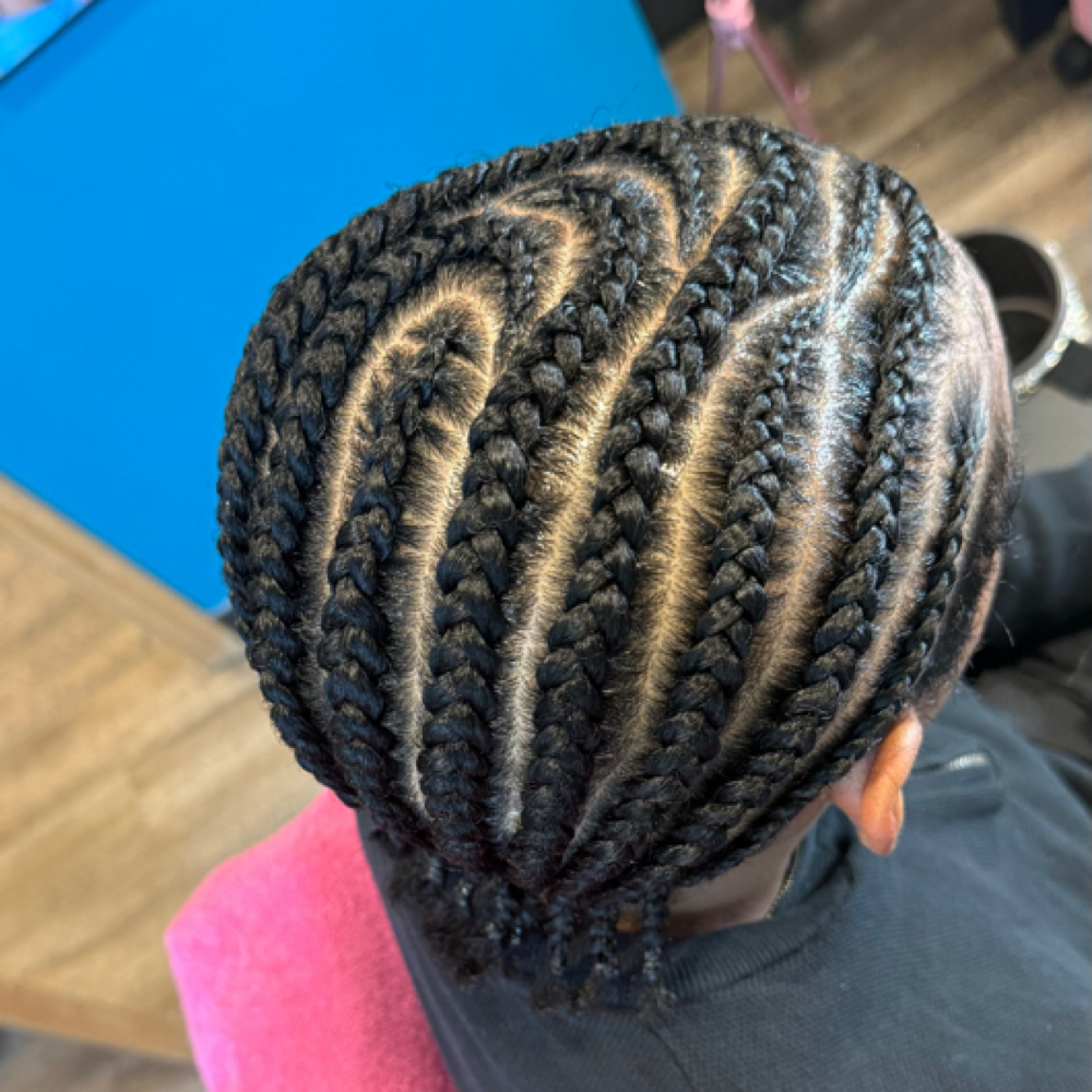 CORNROWS - NO ADDED HAIR at Hair By Alexicia LLC in Brandywine, MD