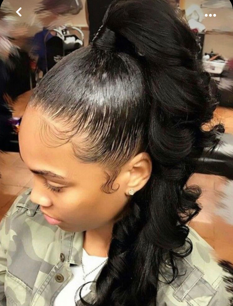 Ponytail Updo