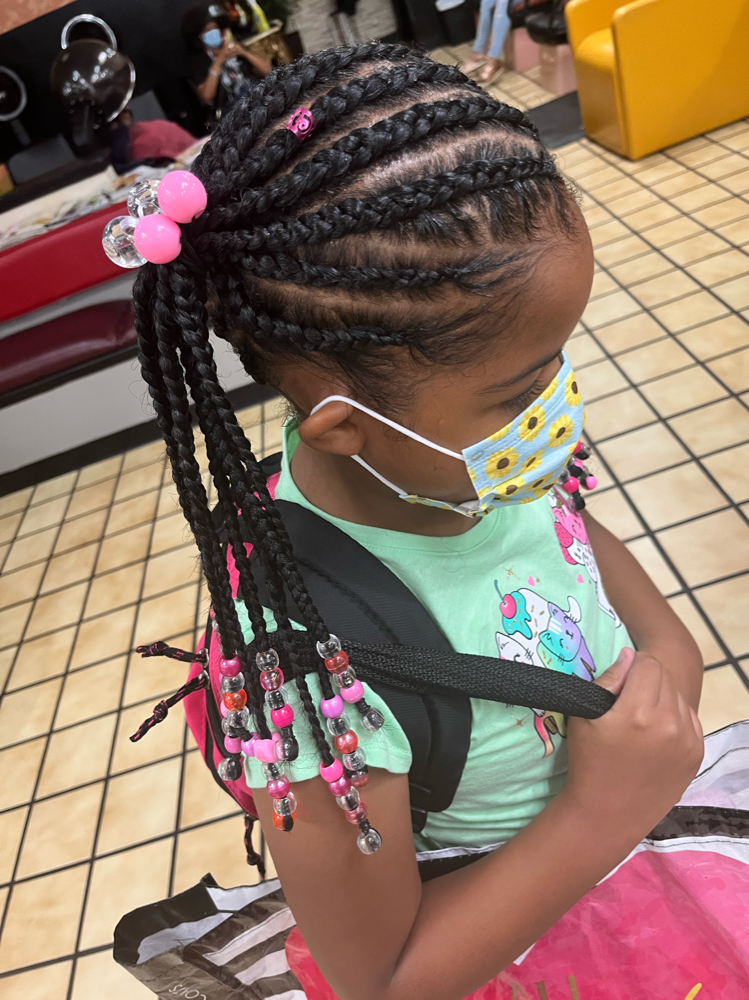 Children’s Braid Style W/ Hair