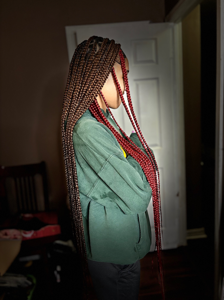 Large Knotless / Midback