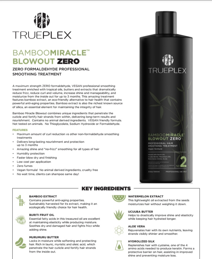 Truplex Bamboo Miracle Blowout Zero