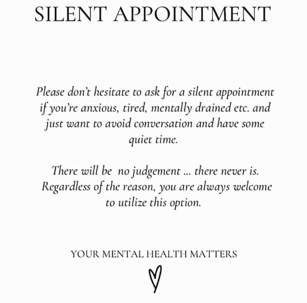 Silent Appointment Option