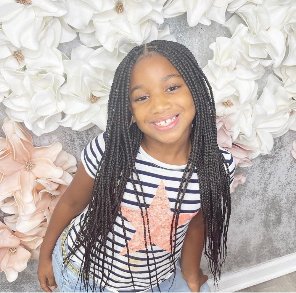 Kids Knotless Braids