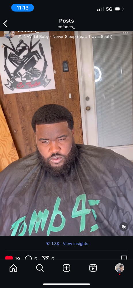 Hair Cut + Beard