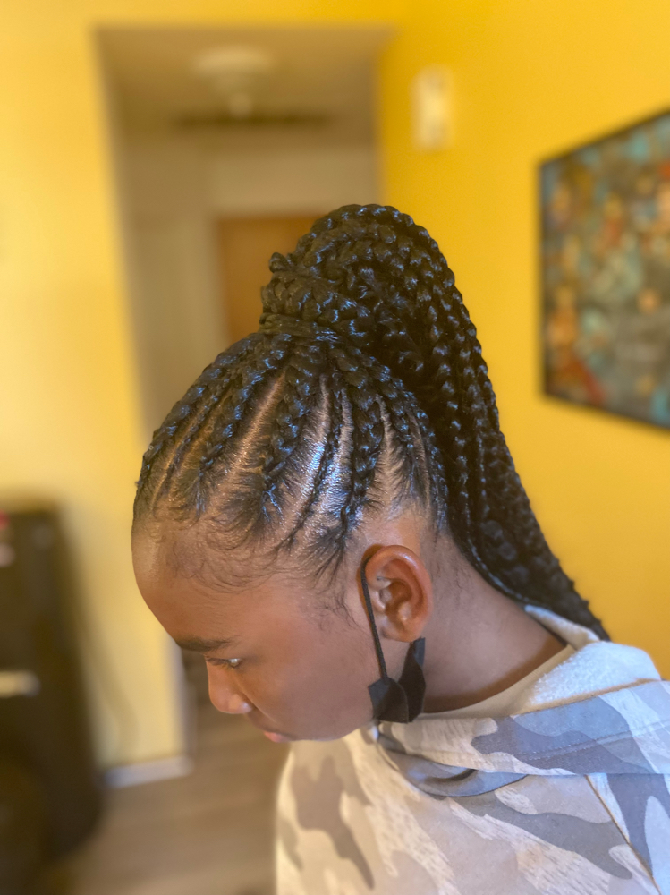 Braided Ponytail (Kids)(2-7yrs) at Touched By Angel in Stockton, CA