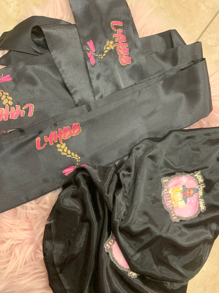 EDGE SILK WRAPS&BONNETS at The Braid Bar in Orlando, FL