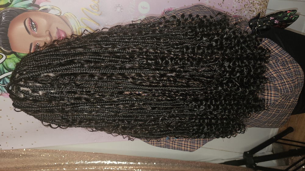 Small Goddess Knotless Braids